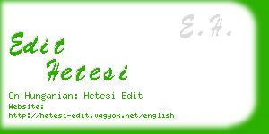 edit hetesi business card